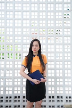 Đồng phục nhân viên màu cam