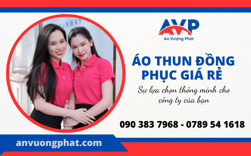 Công ty may áo thun đồng phục giá rẻ tại TPHCM: Đồng phục An Vượng 