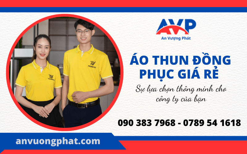 Áo thun đồng phục giá rẻ - Sự lựa chọn thông minh cho công ty của bạn