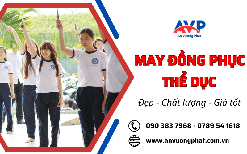 Cơ sở may đồng phục thể dục TPHCM đẹp, giá rẻ, chất lượng
